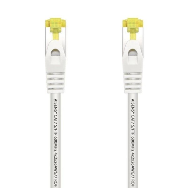 CABLE DE RED CAT.7 S/FTP 0.5M AISENS WHITE