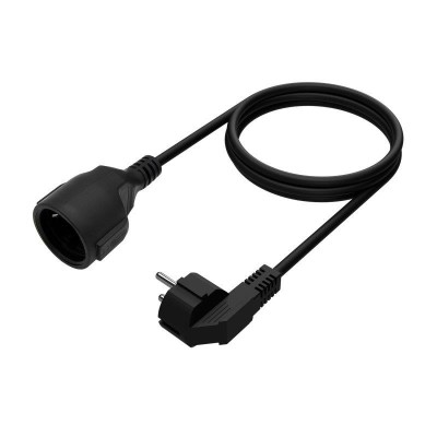 CABLE ALARGADOR ALIMENTACION SCHUKO PC AISENS 3M BLACK