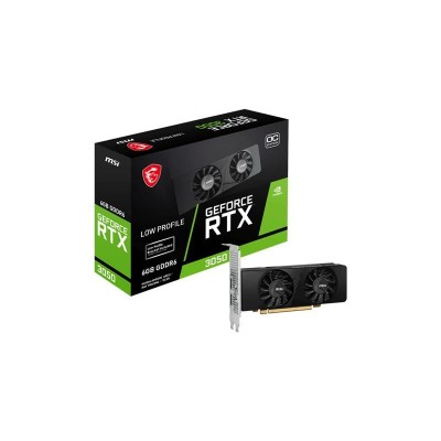 TARJETA DE VIDEO MSI RTX3050 LOW PROFILE OC 6GB GDDR6 PCIE 4.0