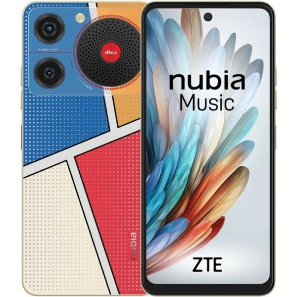 SMARTPHONE ZTE NUBIA MUSIC 6.6 HD+ 4GB/128GB/50MPX 100DB POP ART