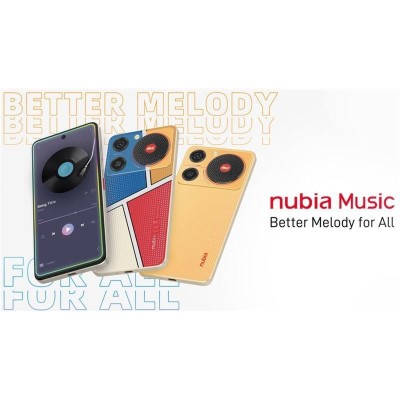 SMARTPHONE ZTE NUBIA MUSIC 6.6 HD+ 4GB/128GB/50MPX 100DB POP ART