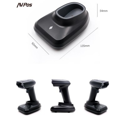 LECTOR AVPOS CODIGOS AVPOS 1D + 2D +QR BT230 WIRELESS 2.4 + BLUETOOTH + USB