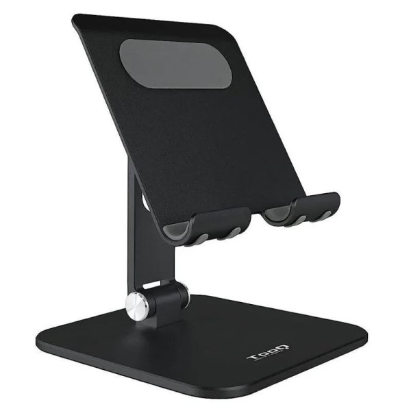 SOPORTE SOBREMESA TOOQ AJUSTABLE PARA TABLET HASTA 13 BLACK