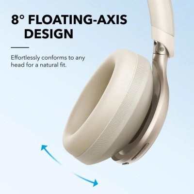 AURICULARES ANKER SOUNDCORE SPACE ONE WIRELESS BLUETOOTH USB-C WHITE