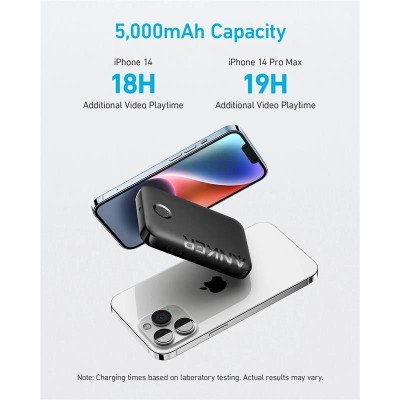 POWERBANK ANKER 321 MAGGO 5000MAH 120W FAST CHARGE USB-C WHITE