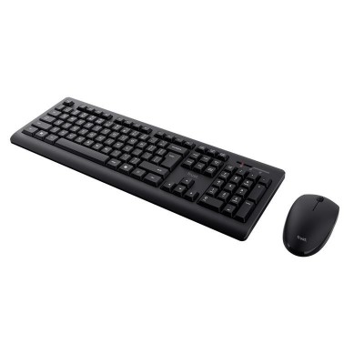 TECLADO + RATON TRUST PRIMO WIRELESS BLACK