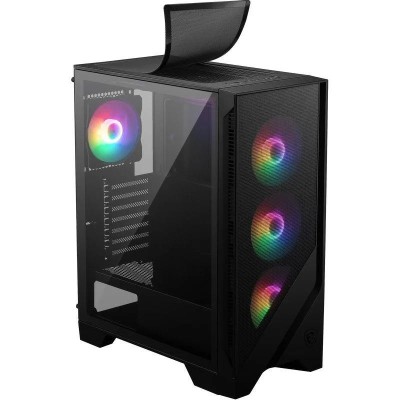 CAJA ORDENADOR GAMING MSI MAG FORCE 120A AIRFLOW ATX RGB BLACK