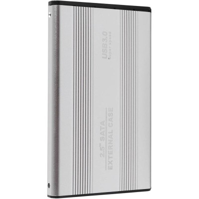 CAJA EXTERNA ONEWAY HDD 2.5 SATA USB 3.0 SILVER