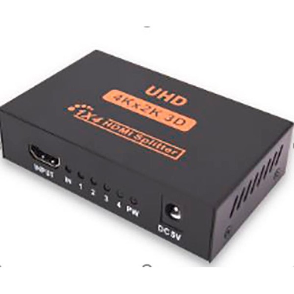 CONMUTADOR ONEWAY HDMI 4X1 SWITCH BIDIRECCIONAL 4K BLACK