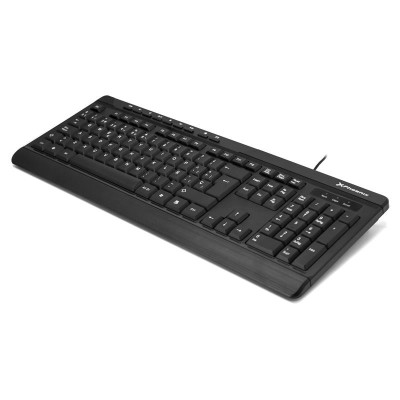 TECLADO PHOENIX MULTIMEDIA USB BLACK