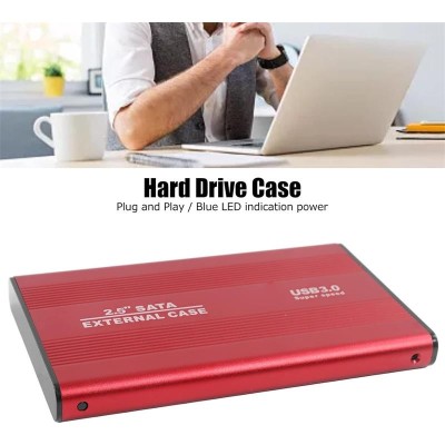 CAJA EXTERNA ONEWAY HDD 2.5 SATA USB 3.0 RED