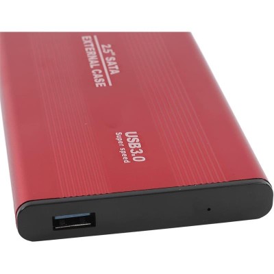 CAJA EXTERNA ONEWAY HDD 2.5 SATA USB 3.0 RED