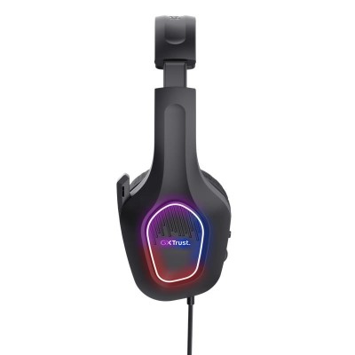 AURICULARES + MICROFONO TRUST GAMING GXT 416 ZIROX HEADSET RGB BLACK