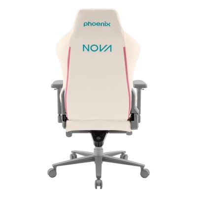 SILLA GAMING PHOENIX NOVA CUERO CREAM EDITION WHITE/PINK