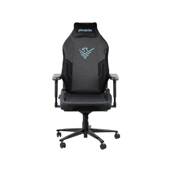 SILLA GAMING PHOENIX TELA MONARCH TALLA XL BLACK/BLUE