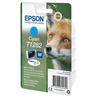 TINTA EPSON C13T12824012 CYAN T1282