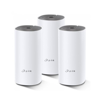 WIRELESS REPEATER TP-LINK AC1200 HOME MESH PACK 3 DECO E4