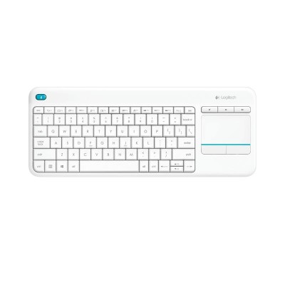 TECLADO LOGITECH K400 RF WIRELESS TOUCHPAD WHITE