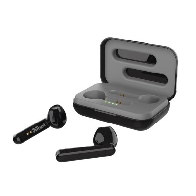 AURICULARES TRUST PRIMO TOUCH EARPHONES BLUETOOTH WIRELESS BLACK