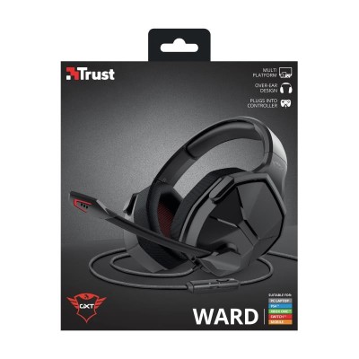 AURICULARES TRUST GAMING GXT4371 WARD HEADSET MULTIPLATFORM