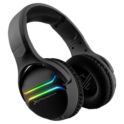 AURICULARES + MICROFONO PHOENIX GAMING WIRELESS 7.1 RGB BLACK