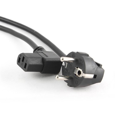 CABLE ALIMENTACION GEMBIRD SCHUKO A C13 90∫ 1.8M BLACK