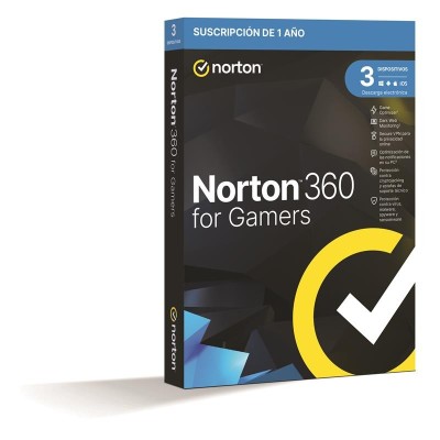 NORTON 360 FOR GAMERS 50GB ES 1 USER 3 DEVICE 1 A—O L. ELECTRONICA