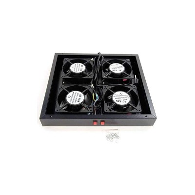 VENTILADOR CUADRUPLE 12 CM POWERGREEN ARMARIO RACK