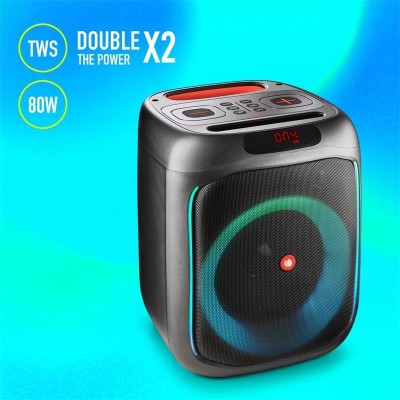 ALTAVOCES NGS WILDSWAG 80W LED USB/SD/BLUETOOTH/MICROFONO/AUX