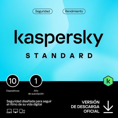 ANTIVIRUS KASPERSKY STANDARD 1YEAR 10L PC/MAC/ANDROID/IOS