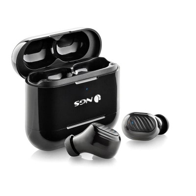 AURICULARES NGS ARTICA DUO EARPHONES BLUETOOTH WIRELESS BLACK ( PACK 2UD )