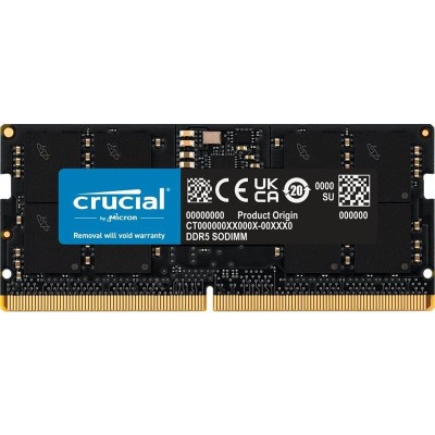 MEMORIA SODIMM 32GB CRUCIAL DDR5 4800MHZ