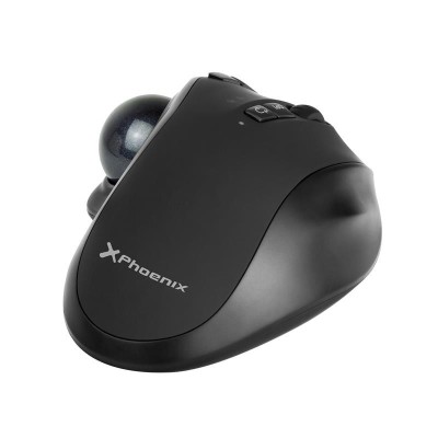 RATON PHOENIX ERGONOMICO TRACKBALL WIRELESS BLACK