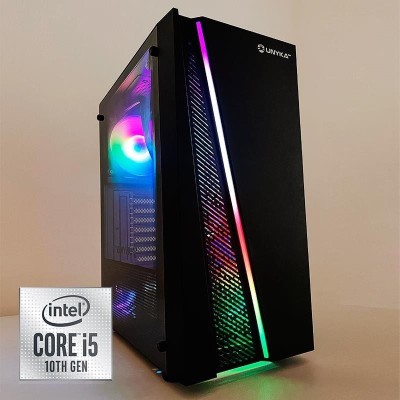 ORDENADOR GAMING GLAYZE RGB I5 12400/8G/SSD500 NVME/700W