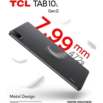 TABLET TCL 8492A TAB 10L G2 10.1 3GB/32GB/WIFI 2MPX GREY