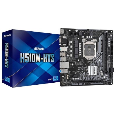 PLACA BASE ASROCK H510M-HVS VGA + HDMI