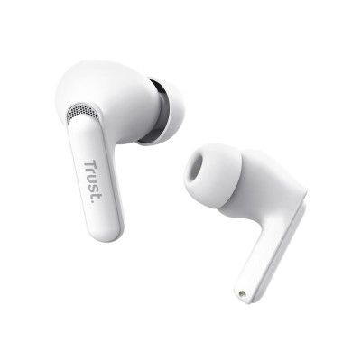 AURICULARES TRUST YAVI EARBUDS ENC BLUETOOTH WIRELESS WHITE