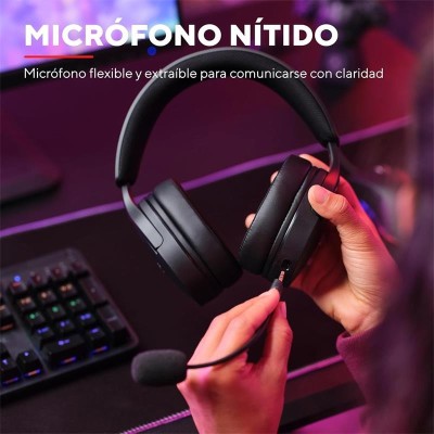 AURICULARES + MICROFONO TRUST GAMING GXT 489 FAYZO HEADSET MULTI BLACK