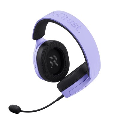 AURICULARES + MICROFONO TRUST GAMING GXT 489P FAYZO HEADSET MULTI PURPLE