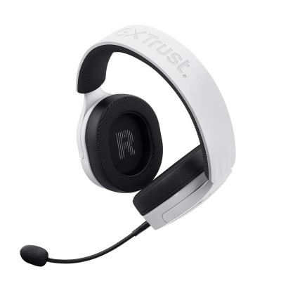 AURICULARES + MICROFONO TRUST GAMING RGB GXT 490W FAYZO HEADSET 7.1 WHITE