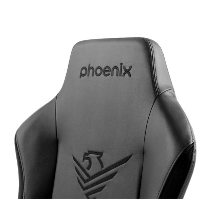 SILLA GAMING PHOENIX NOVA CUERO BLACK