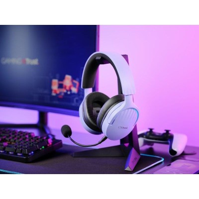 AURICULARES + MICROFONO TRUST GAMING RGB GXT 491P FAYZO HEADSET WIRELESS