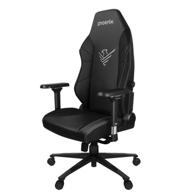 SILLA GAMING PHOENIX CUERO MONARCH TALLA R BLACK