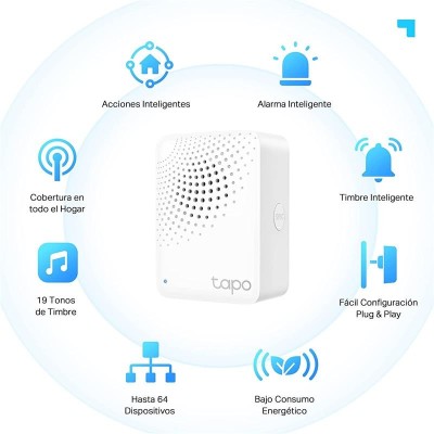 HUB CON SIRENA TIMBRE TP-LINK TAPO H100