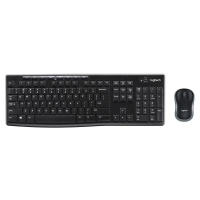 TECLADO+RATON LOGITECH MK270 WIRELESS NEGRO