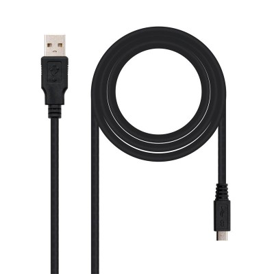 CABLE USB AM/MICRO B/M 1.8M NANOCABLE