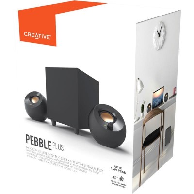 ALTAVOCES CREATIVE PEBBLE PLUS USB 2.1