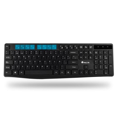 TECLADO + RATON NGS ALLURE WIRELESS BLACK