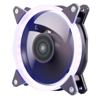 VENTILADOR 12CM UNYKACH CANDY 20 ADICIONAL CHASIS BLUE RING LED