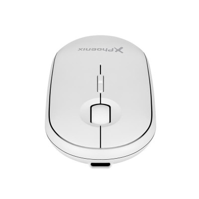 RATON PHOENIX REBBLE SILENT 1600DPI WIRELESS BLUETOOTH RECARGABLE WHITE